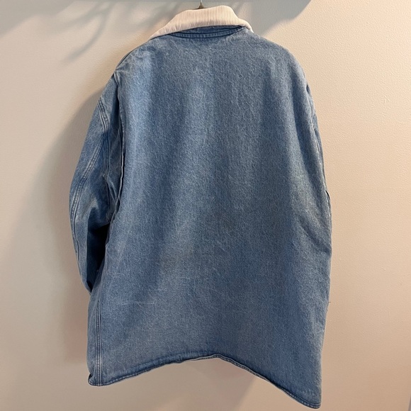 Vtg 80s L.L. Bean Denim Barn Jacket - Picture 5 of 10